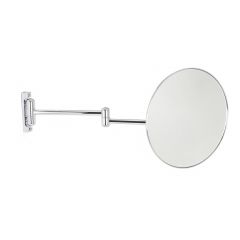 Wall Mounted Two-arm Magnifying Makeup Mirror, 3x