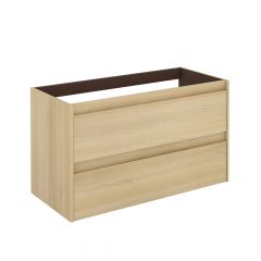 39.3" Wall Mounted Single Bathroom Vanity Base Unit