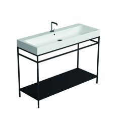39.4" Ceramic Console Bathroom Sink