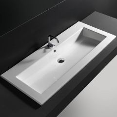 47.2" Ceramic Drop-in Bathroom Sink