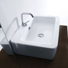 23.6" Ceramic Bathroom Sink