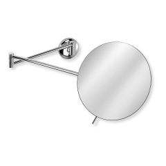 Wall Mounted Two-arm Magnifying Makeup Mirror, 3x