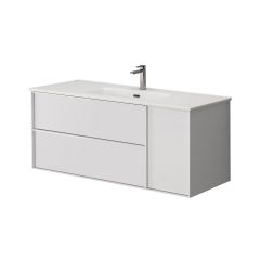 47.6" Wall Mounted Bathroom Vanity