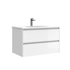 32.0" Wall Mounted Bathroom Vanity