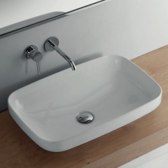 23.6" Ceramic Vessel Bathroom Sink