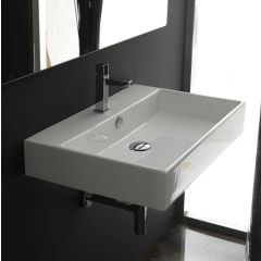 ADA 18.3" Ceramic Bathroom Sink