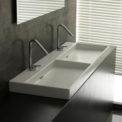 ADA 47.2" Ceramic Bathroom Sink