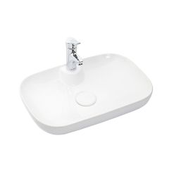 23.6" Ceramic Vessel Bathroom Sink