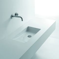 26.8" Ceramic Undermount Bathroom Sink