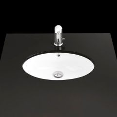 22.2" Ceramic Undermount Bathroom Sink