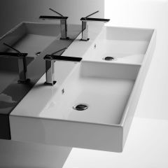 ADA 55.5" Ceramic Bathroom Sink
